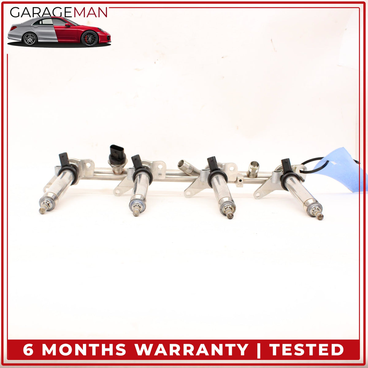 2011-2018 Mercedes C207 E550 Right Fuel Rail Ramp w/ Injectors 2780703495 OEM
