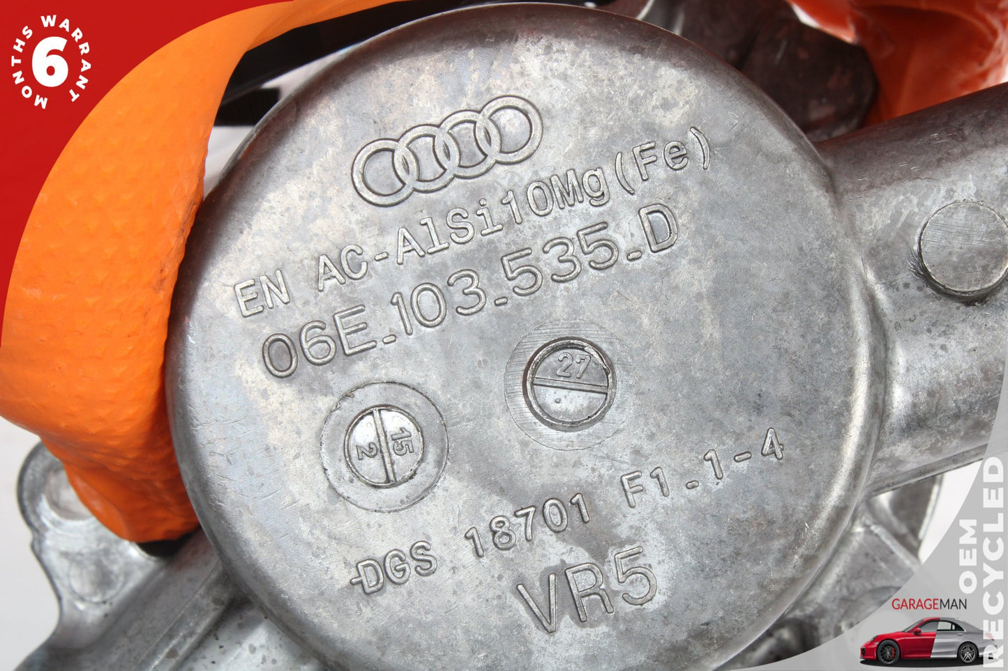 11-17 Audi A7 Hatchback High Pressure Fuel Pump 06E103535D Genuine