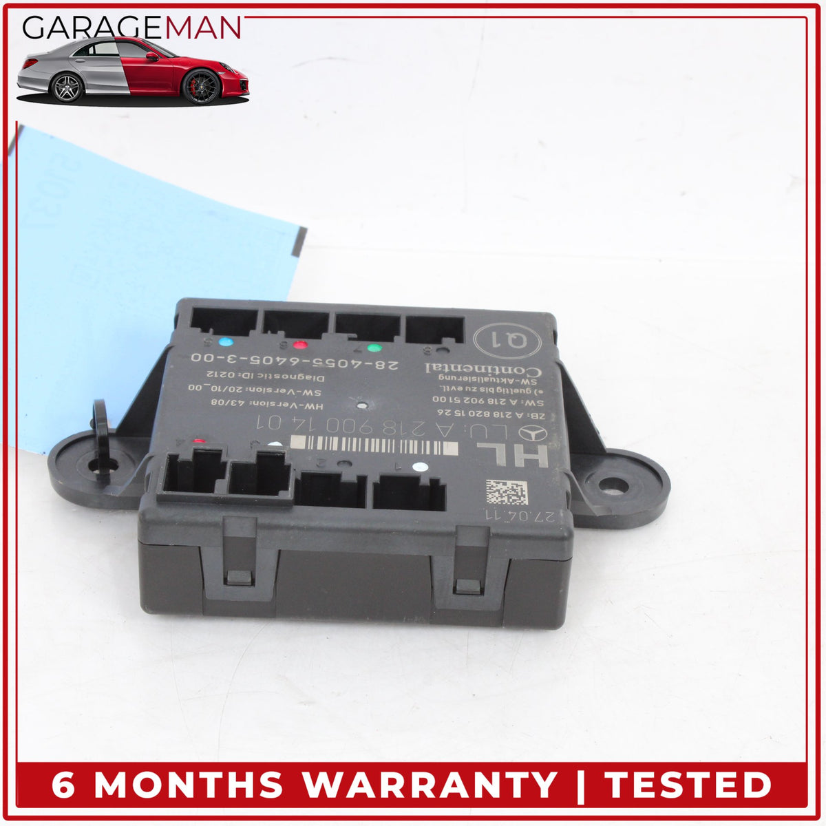 2008-2018 Mercedes W218 CLS63 AMG Rear Left Door Control Module 2189001401 OEM