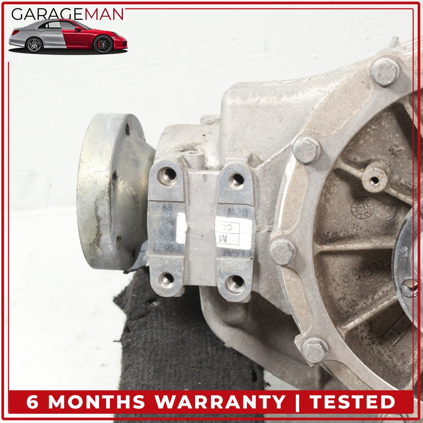 2009-2018 Maserati GranTurismo M145 Rear Differential Diff Axle Carrier OEM