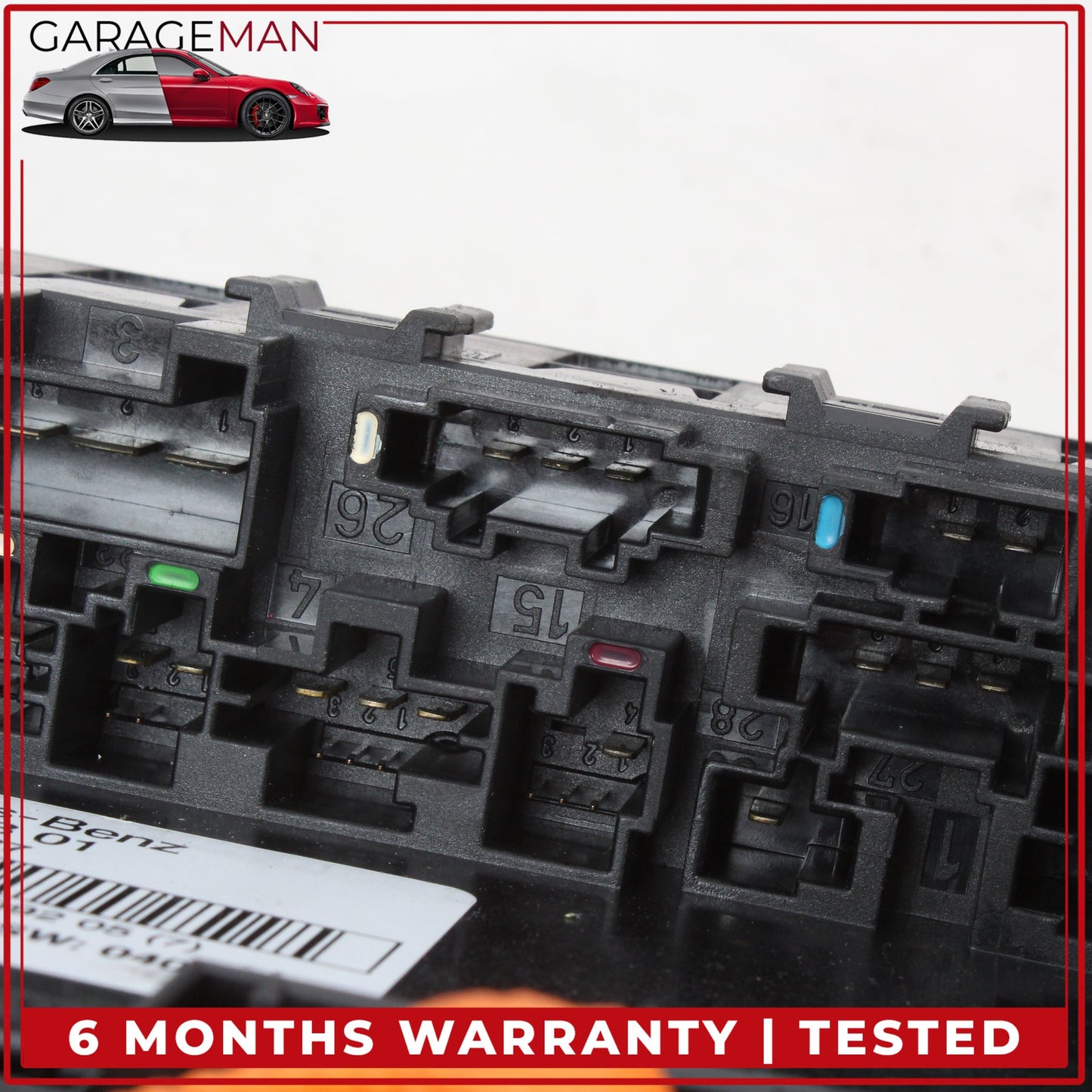 2003-2011 Mercedes W211 E350 Rear Relay Junction Fuse Box Module 2115455301 OEM