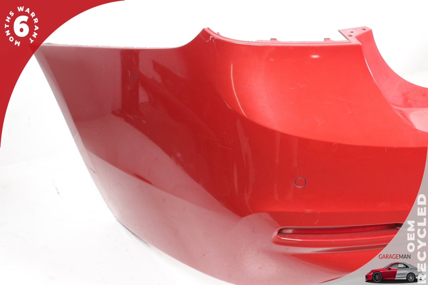 2012-2018 BMW 320i 328i F30 Rear Bumper Cover Panel Assembly Red 8056497 OEM