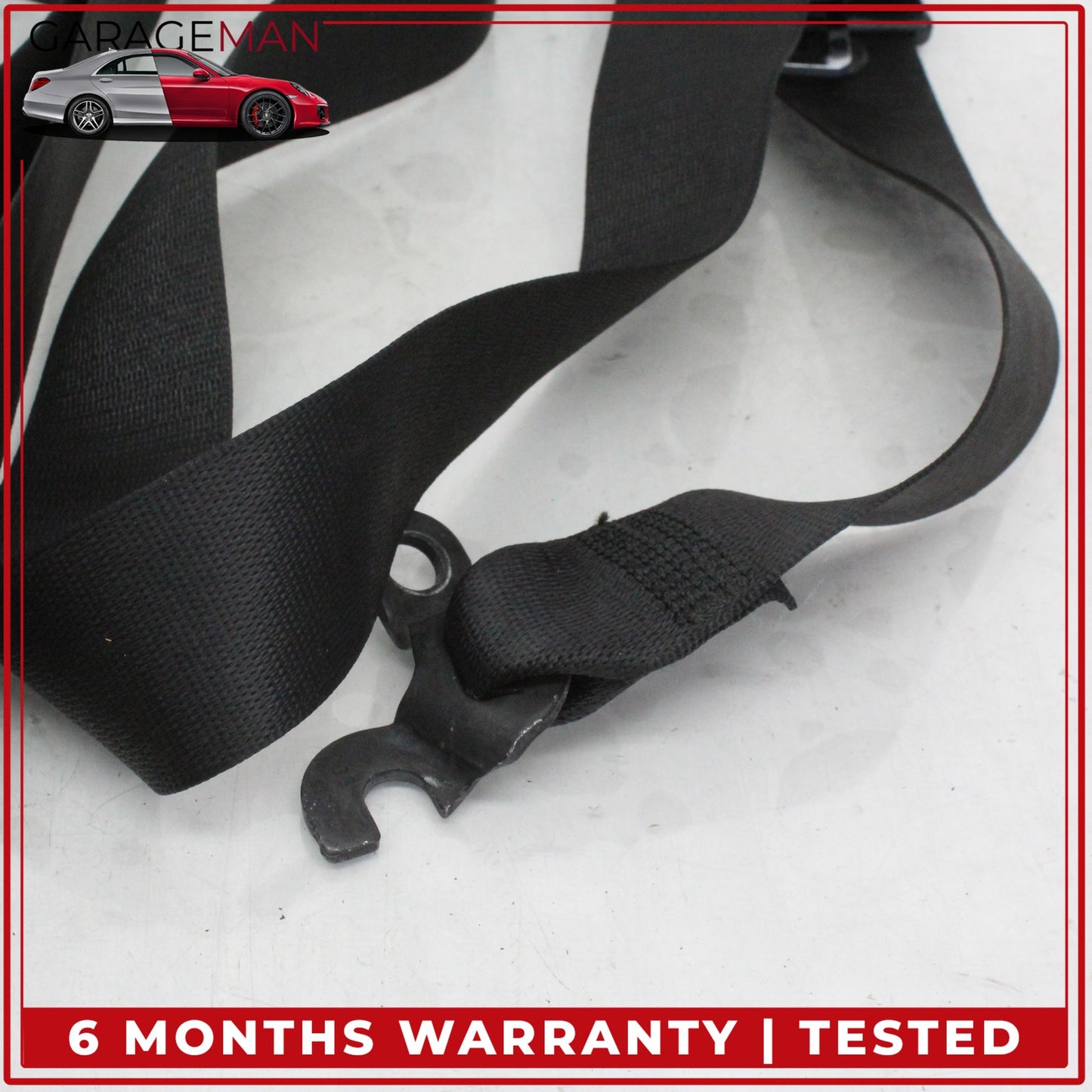 2011-2018 BMW X3 X4 F25 F26 Front Right Passenger Side Seat Belt Black OEM
