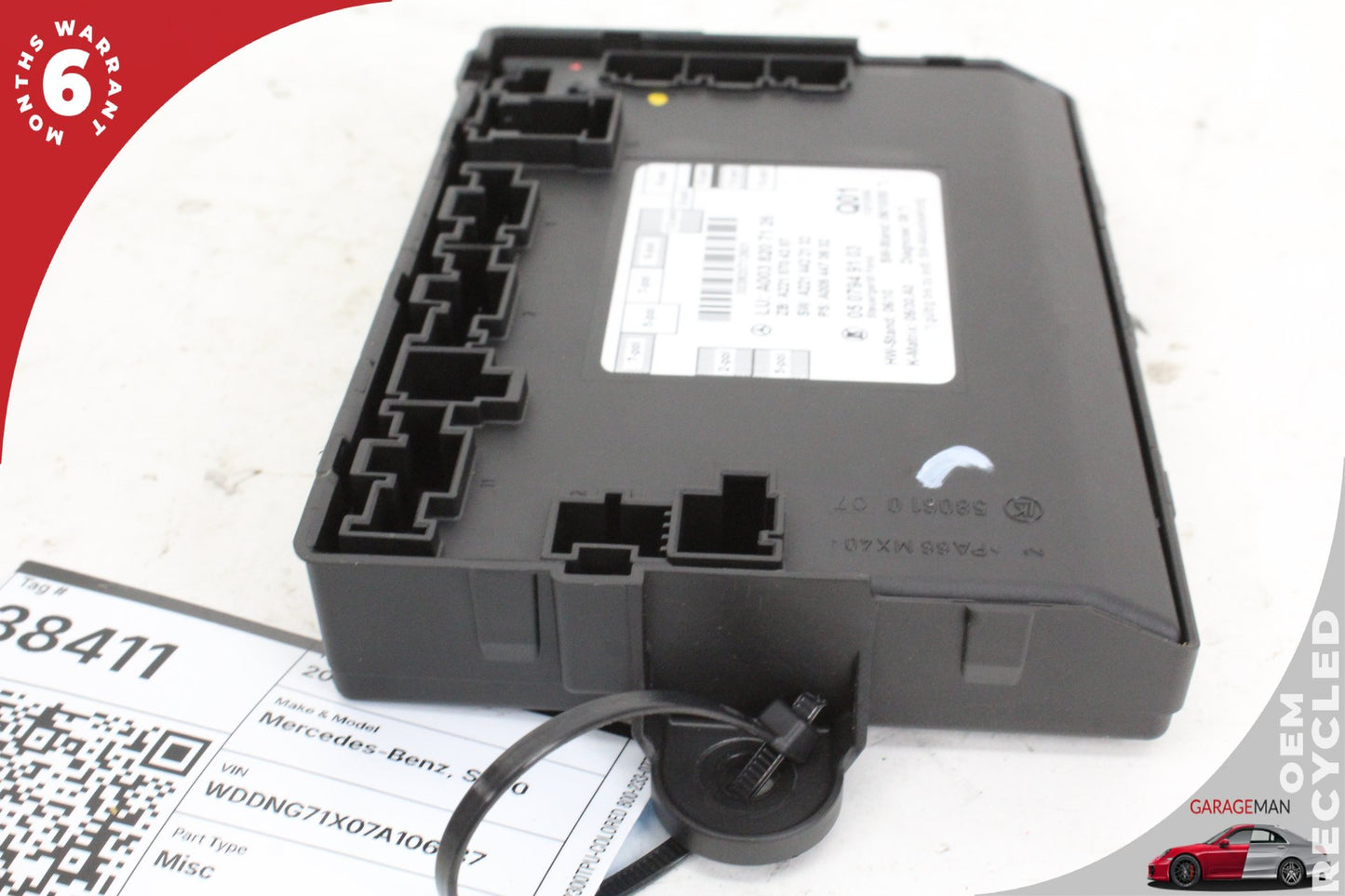 2007-2014 Mercedes W221 S550 Rear Left or Right Door Control Module 0038207126