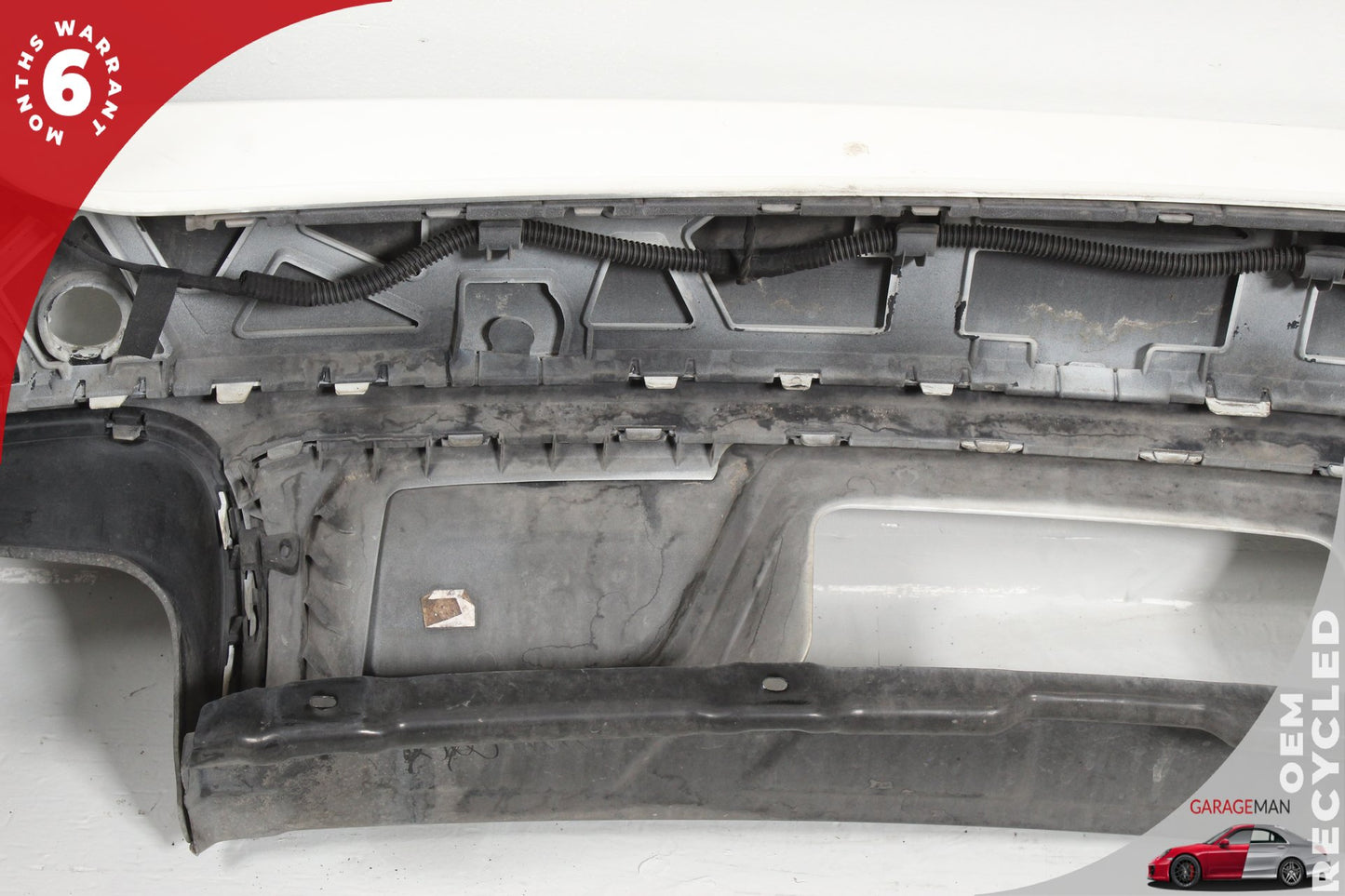 11-14 Porsche Cayenne 92A SUV Rear Bumper Cover White 95850541110