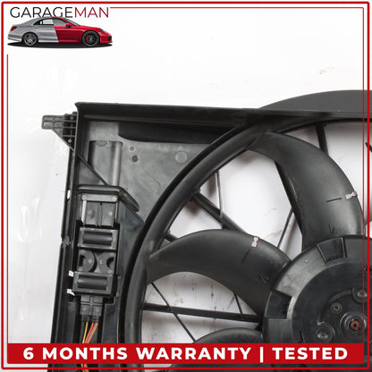 2003-2011 Mercedes W211 E350 Engine Radiator Fan Blade Shroud Assembly OEM