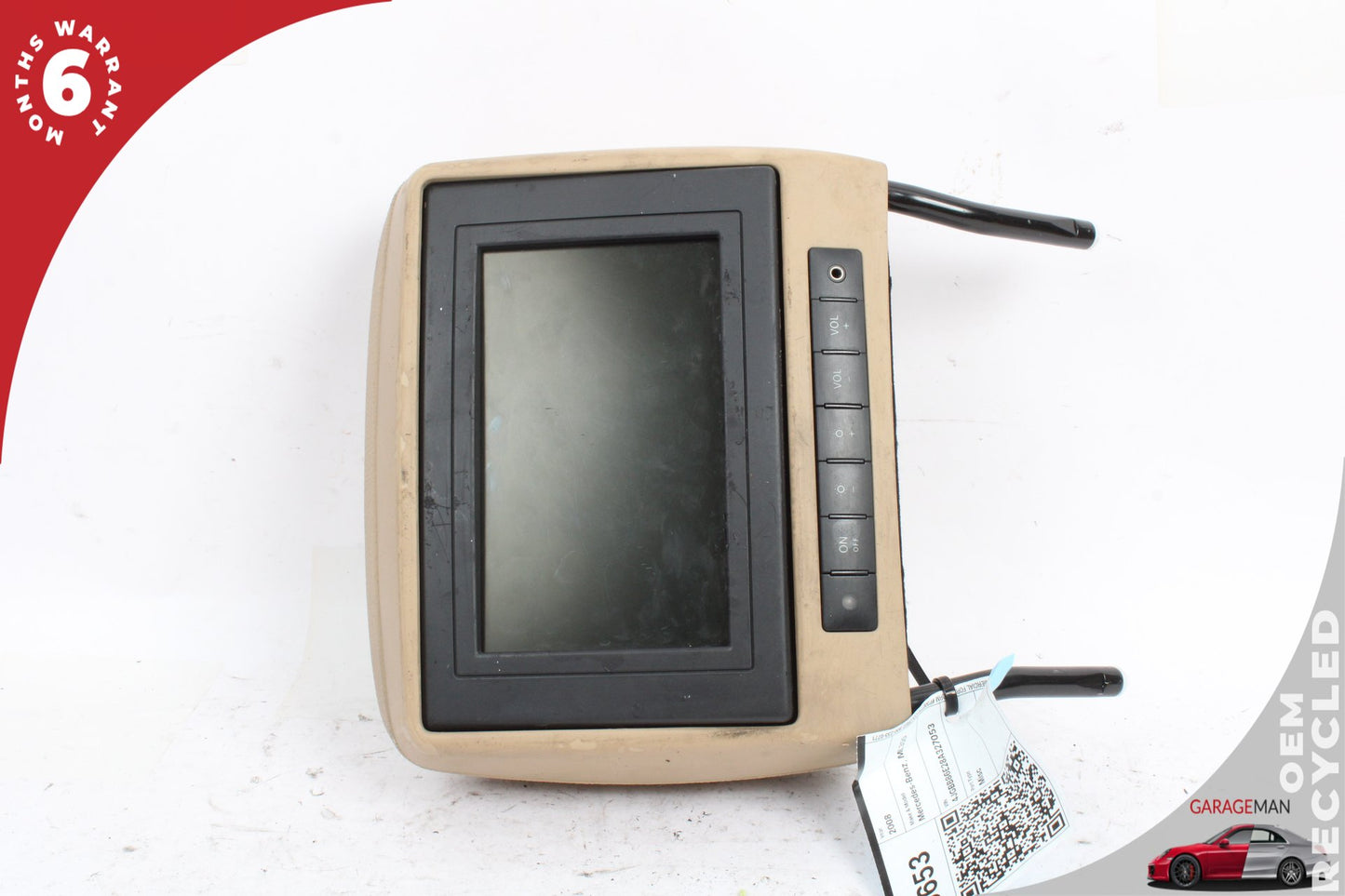 07-12 Mercedes ML350 M-Class W164 Headrest Screen Monitor Display 2518700889