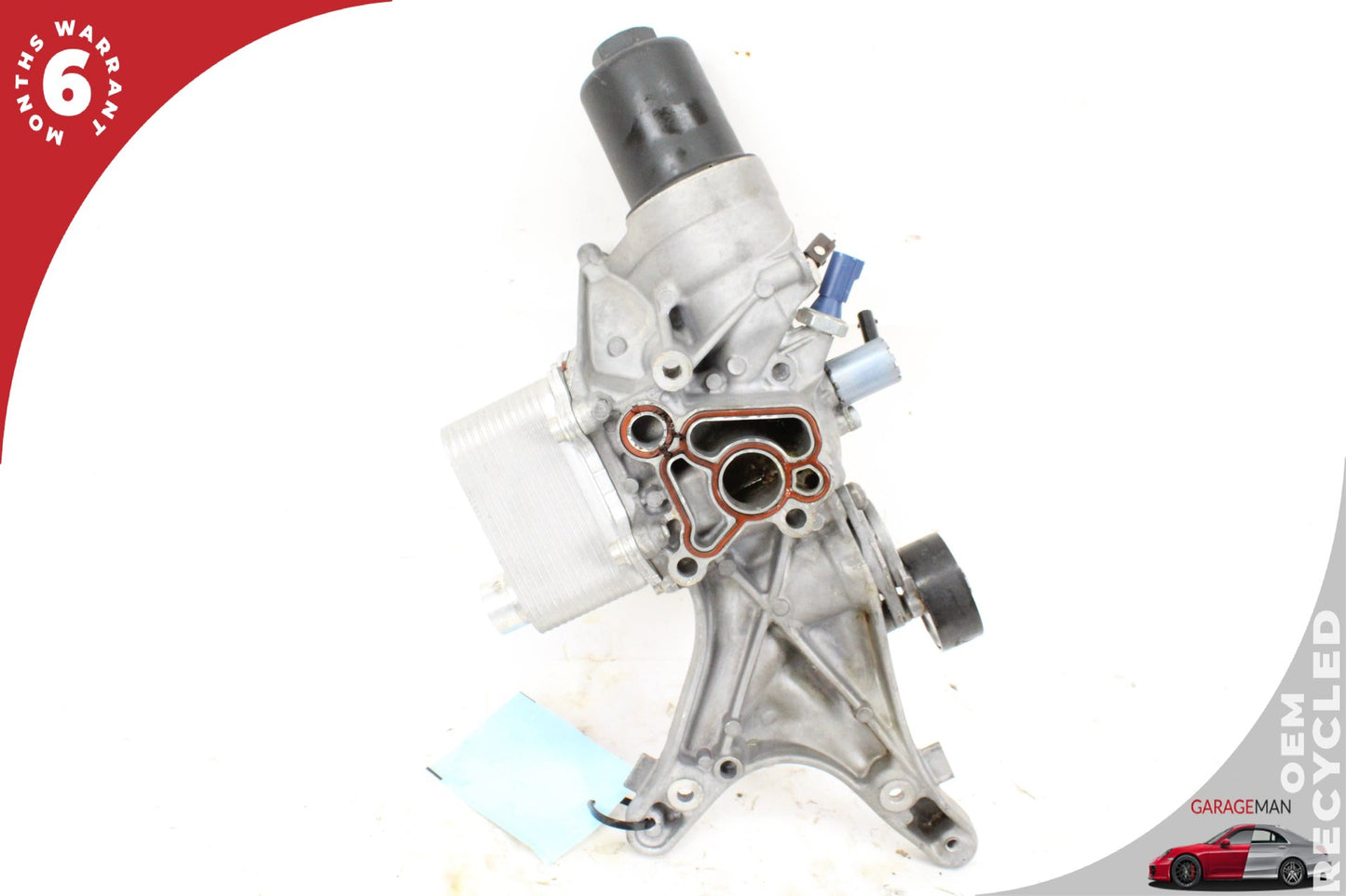 2015-2020 Audi A3 8V Sedan Oil Filter Housing w/ Oil Cooler Bracket 06L903143D