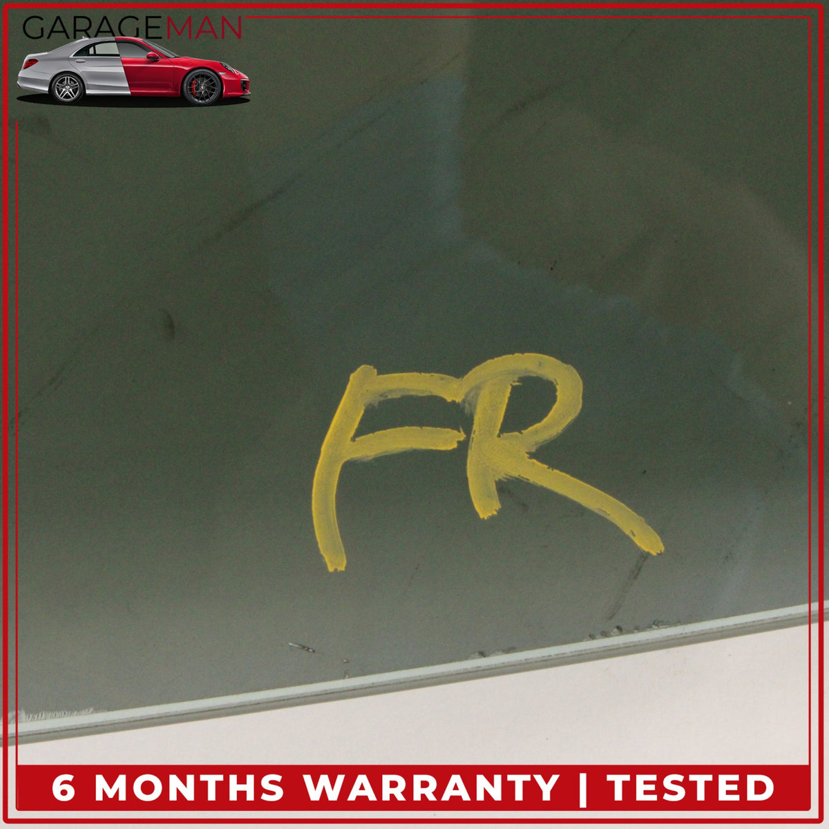 2009-2015 Jaguar X250 XF XFR XFR-S Front Right Side Door Window Glass OEM