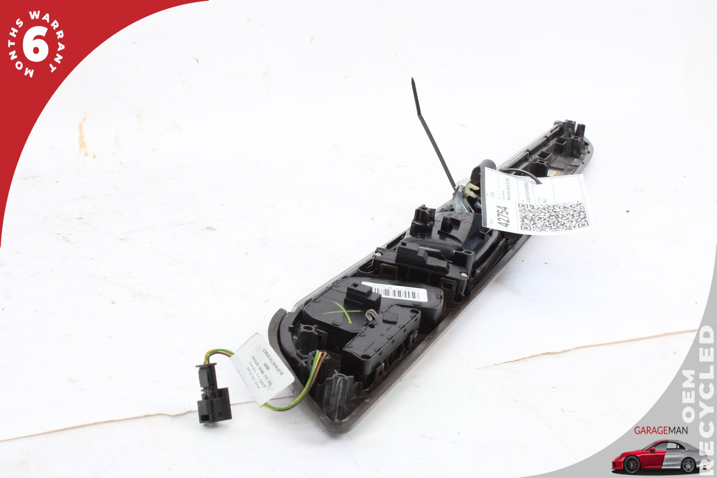 12-19 Mercedes X166 GL450 Front Right Side Seat Adjustment Switch w/ Trim OEM