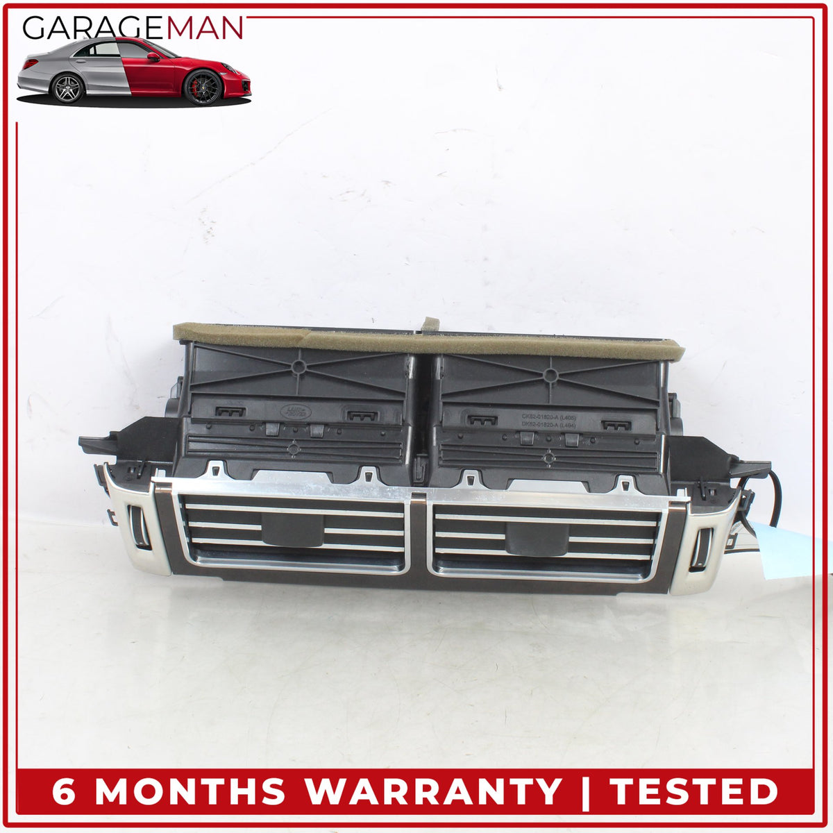2013-2017 LR Range Rover L405 Front Dash Center AC A/C Air Vent CK5201820AD OEM