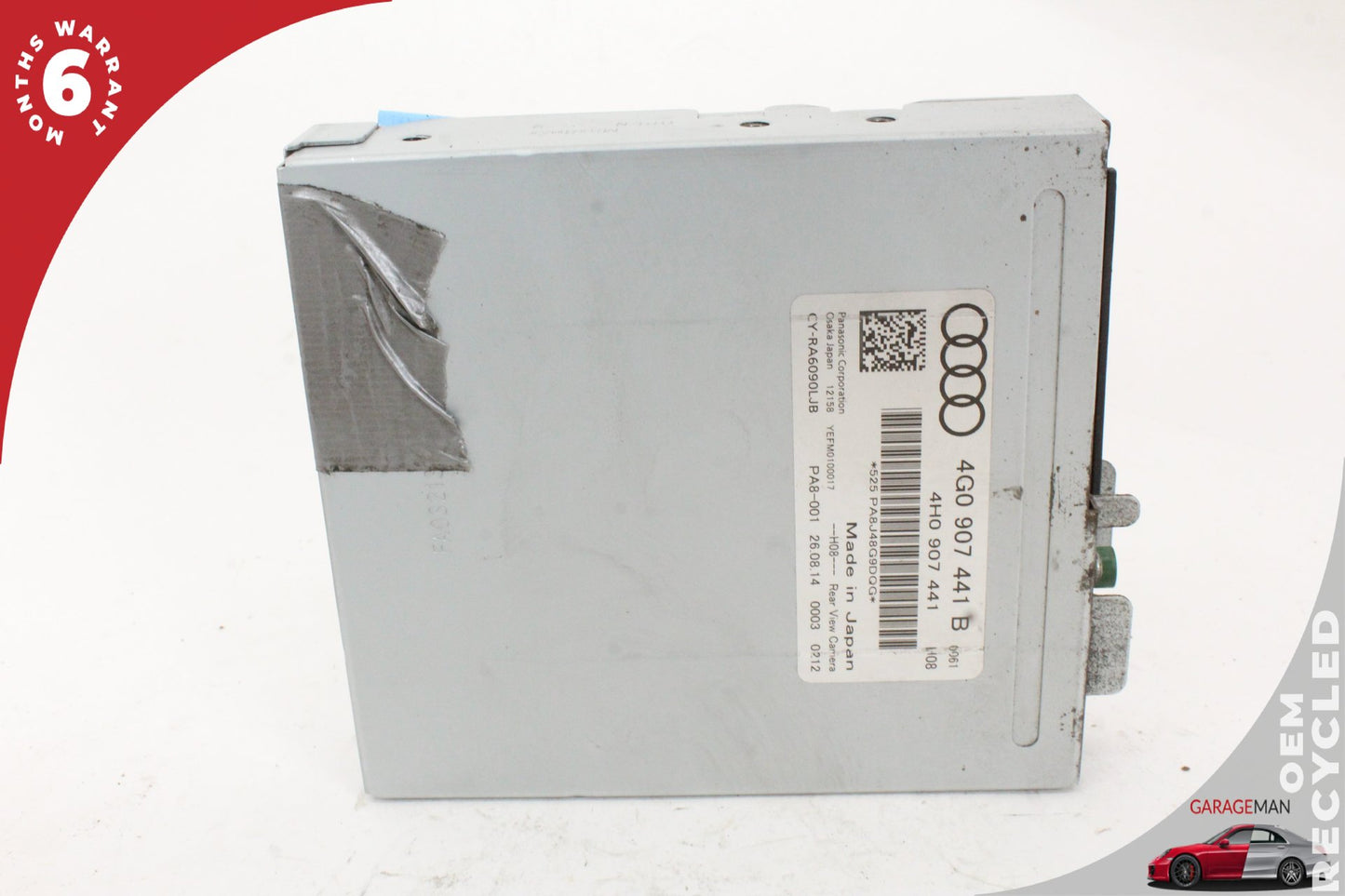 2012-2018 Audi A6 A7 S7 Rear Trunk Camera Control Module 4G0907441A OEM