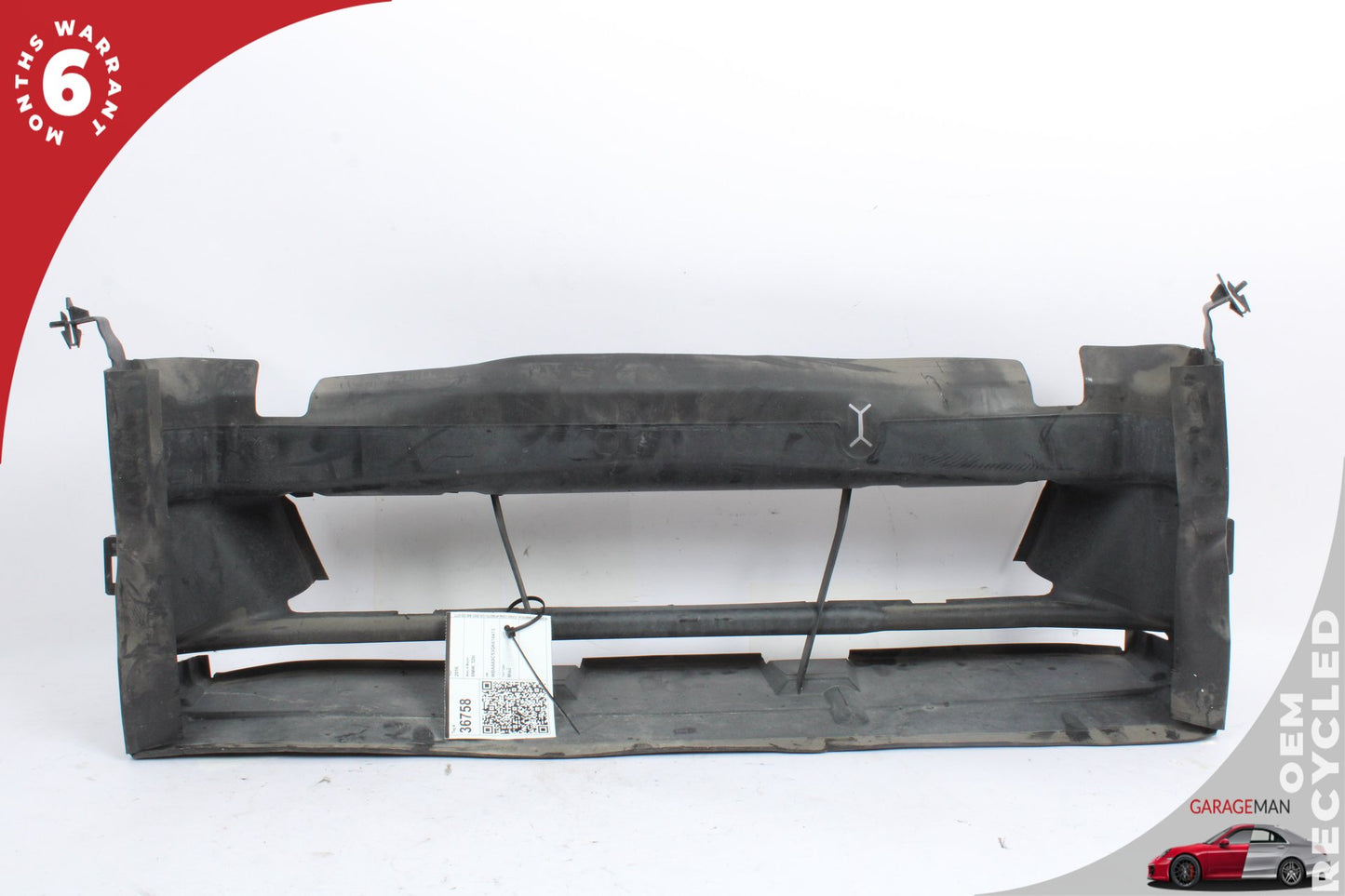 2012-2016 BMW 320i F30 RWD Radiator Lower Air Duct Trim Cover 7255414