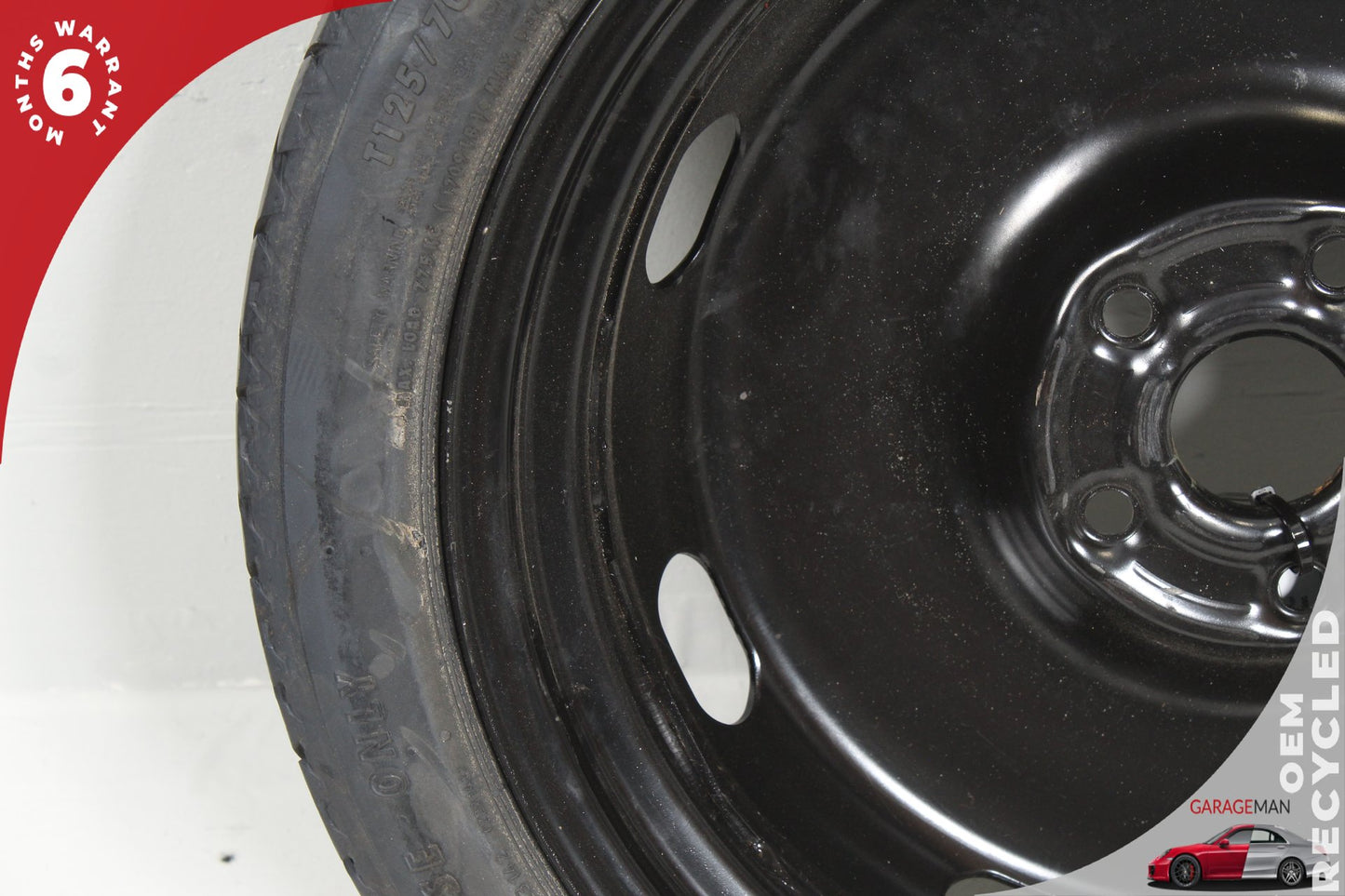 2015-2020 Volkswagen Golf Emergency Spare Tire Wheel Donut Rim 1K0601027AP OEM