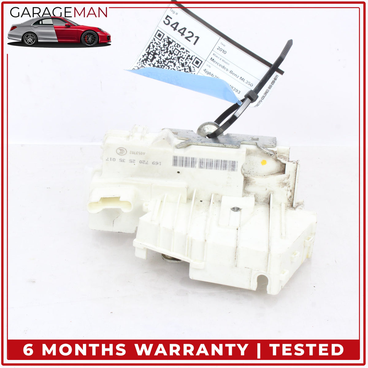 2006-2013 Mercedes W164 ML350 Front Left Side Door Lock Actuator 1697202535 OEM