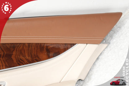 17-19 Mercedes-Benz E400 W213 Wagon Right Rear Door Trim Panel DESIGNO 2135407525