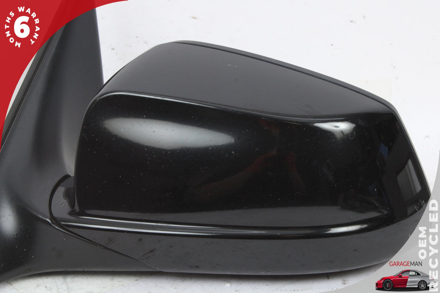 2011-2016 BMW 528i F10 Front Left Side Door Rear View Mirror Black 7216364 OEM