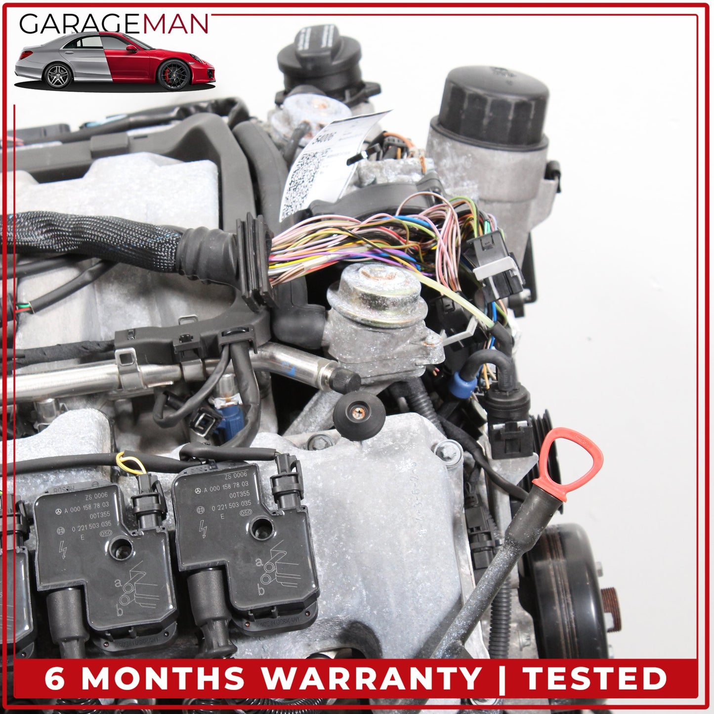 1998-2005 Mercedes R170 SLK320 RWD 3.2L V6 112947 Engine Motor Assembly OEM 178K