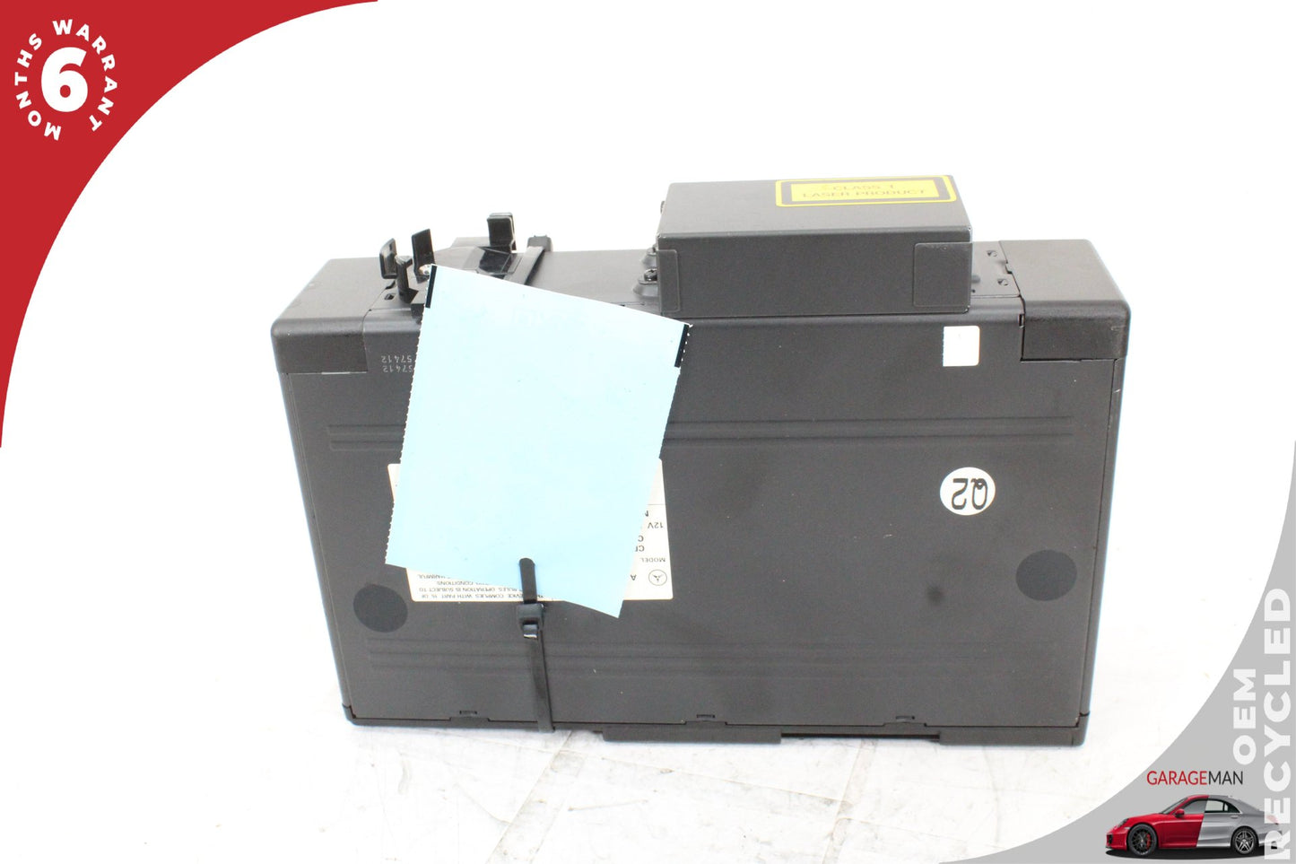 98-09 Mercedes-Benz S500 W220 Sedan CD Changer 6 Disk Player 2038209089 Genuine