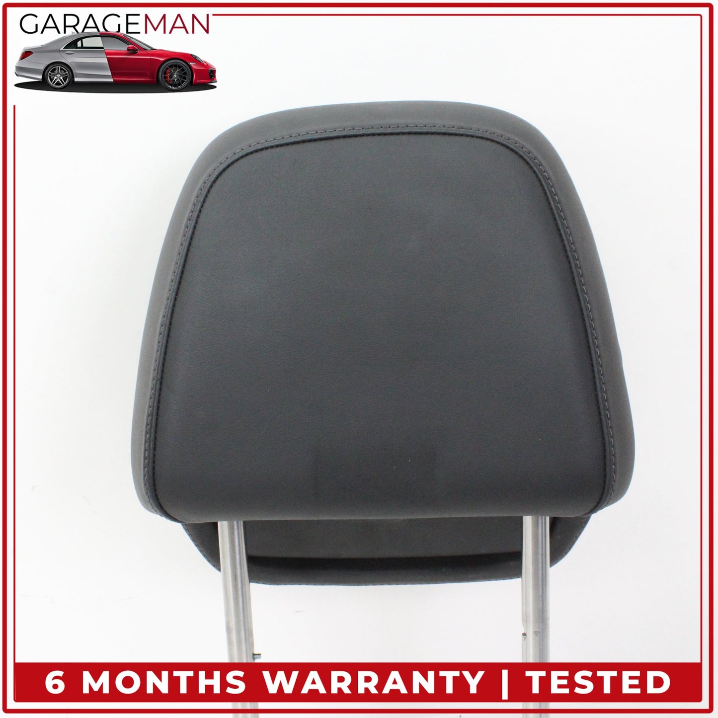 2011-2014 Porsche Cayenne 958 Front Left and Right Side Seat Headrest Black OEM