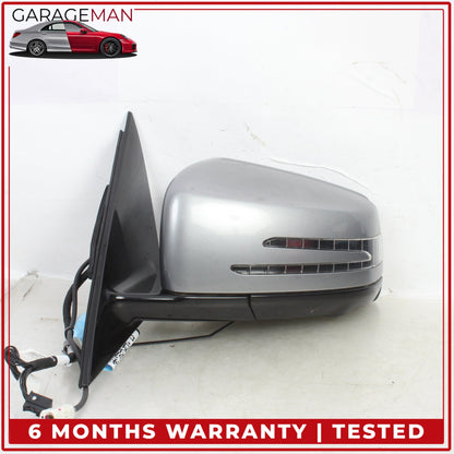 2010-2016 Mercedes W212 E350 Left Rear View Mirror w/ Blind Spot & Camera OEM