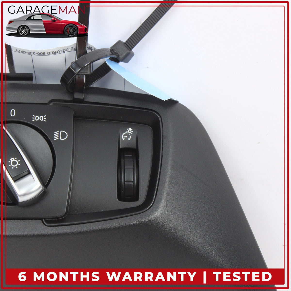2014-2021 BMW i3 I01 Front Left Side Headlight Control Switch w/ Trim OEM