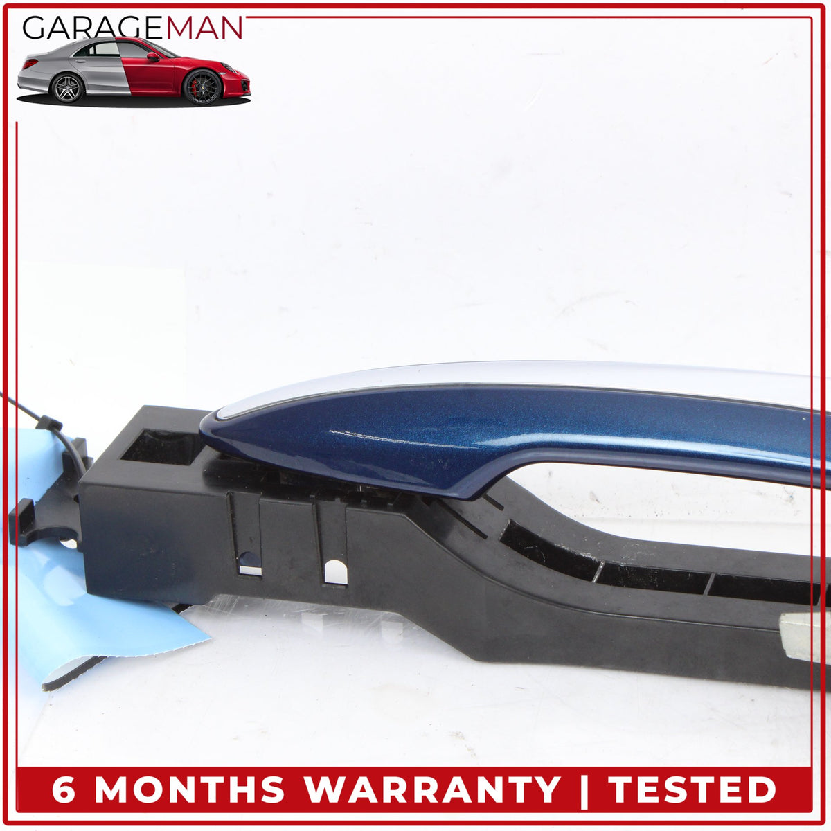 2014-2024 Infiniti Q50 Rear Right Passenger Side Exterior Door Handle Blue OEM