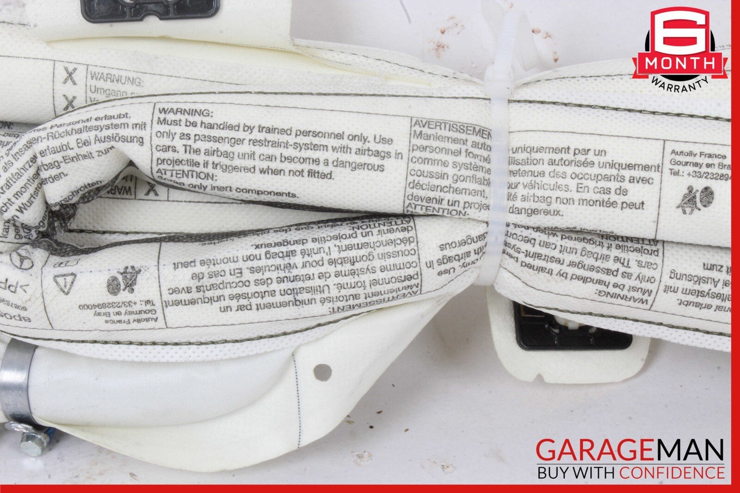 10-15 Mercedes X204 GLK350 Right Side Roof Curtain Safety Bag 2048602402 OEM