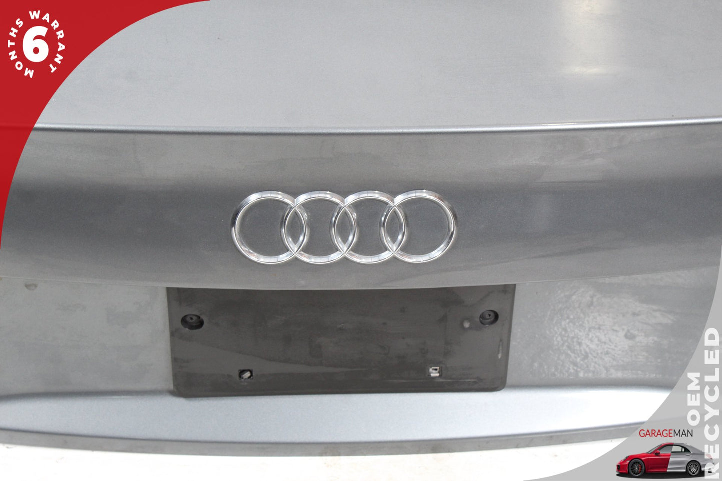 2010-2017 Audi A5 S5 Rear Trunk Lid Deck Shell Panel Gray 8F0827023D OEM