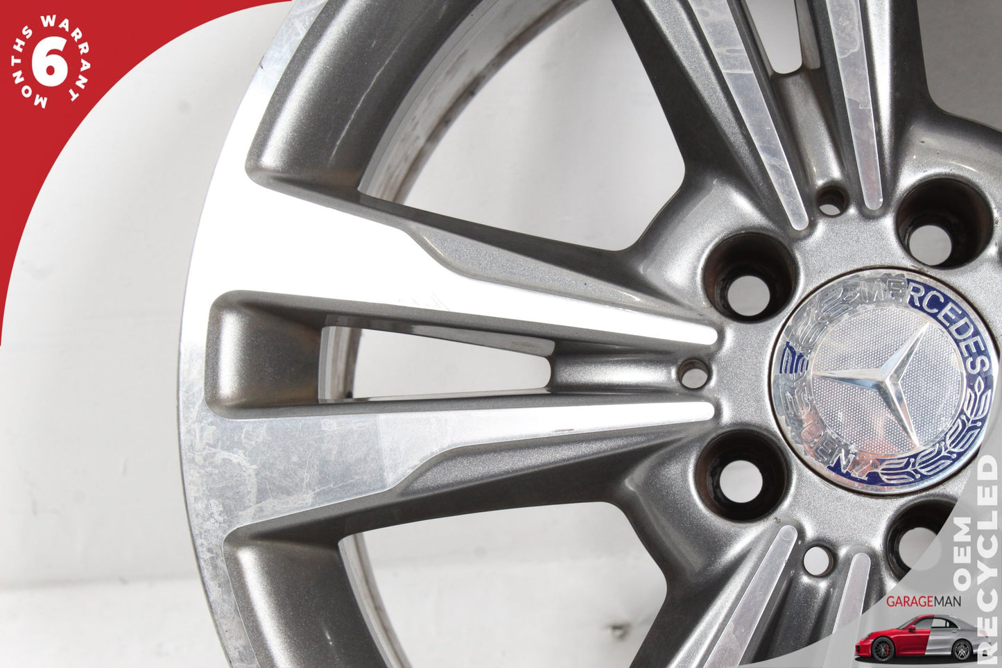 2014-2016 Mercedes W212 E250 Front or Rear Wheel Rim 8Jx17H2 ET48 2124015602 OEM
