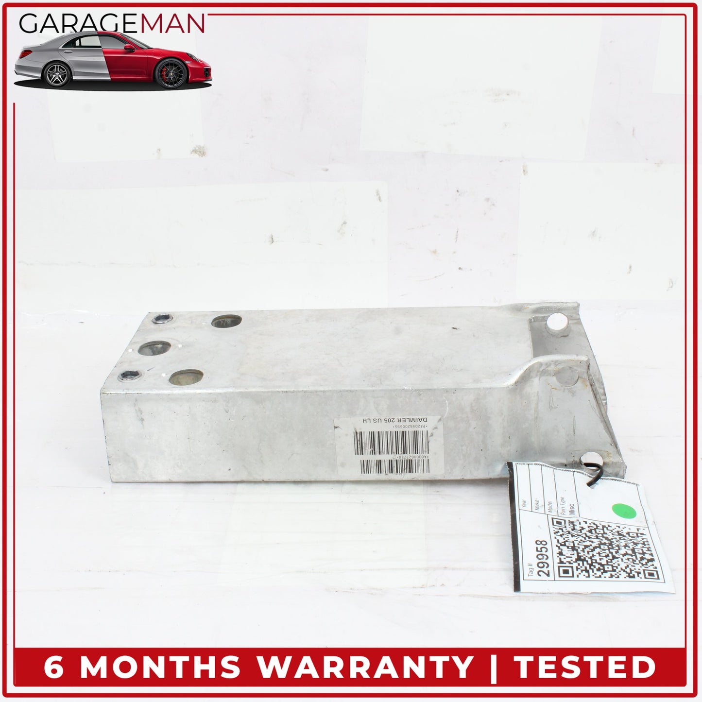 2015-2023 Mercedes W205 C300 Front Left Side Bumper Reinforcement Bracket OEM