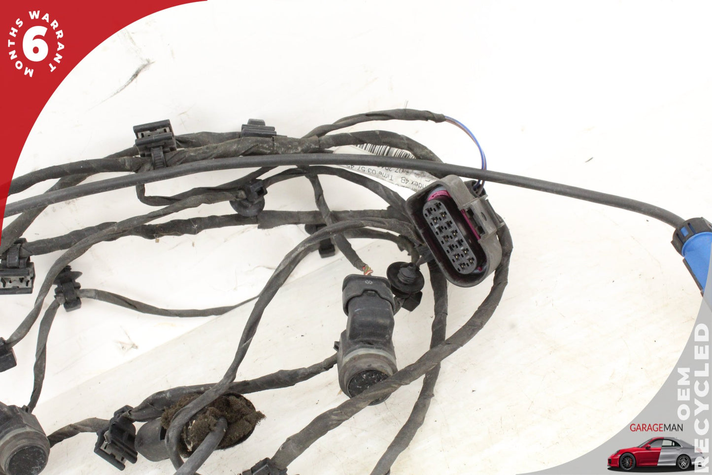 2011-2014 Audi A8 Quattro Front Bumper Wire Harness w/ Sensors 4H0971095AG OEM