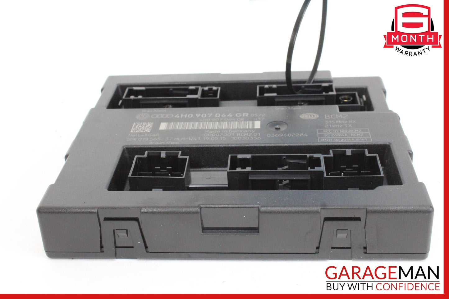 2012-2018 Audi A7 A6 BCM Body Comfort Control Module Unit 4H0907064GR OEM