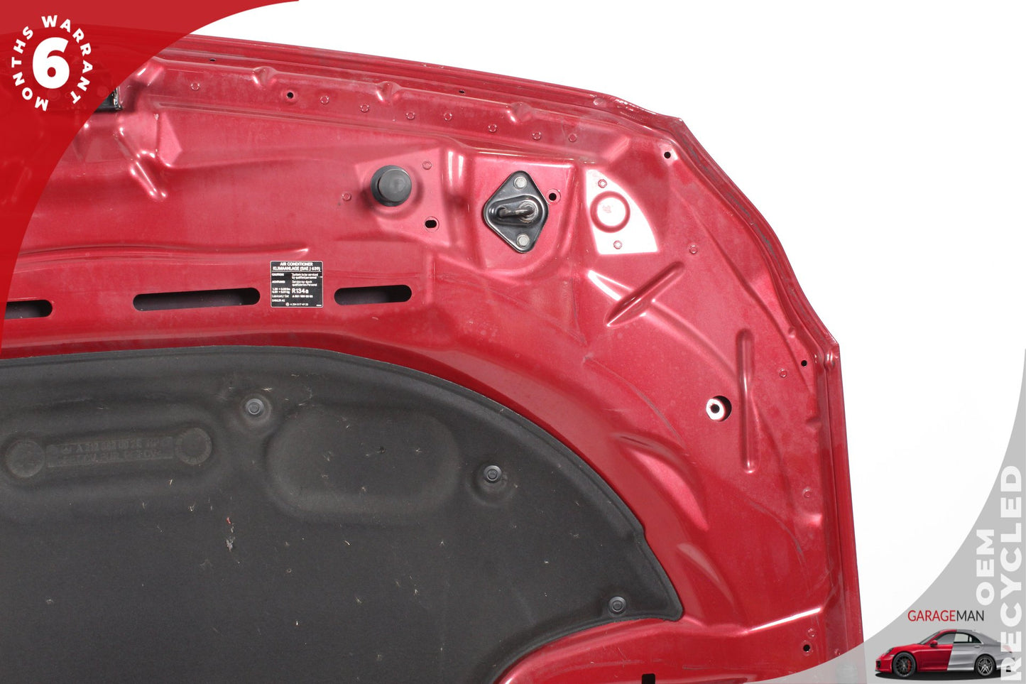 2012-2018 Mercedes W218 CLS550 CLS400 Front Hood Bonnet Panel Red 2188800057 OEM