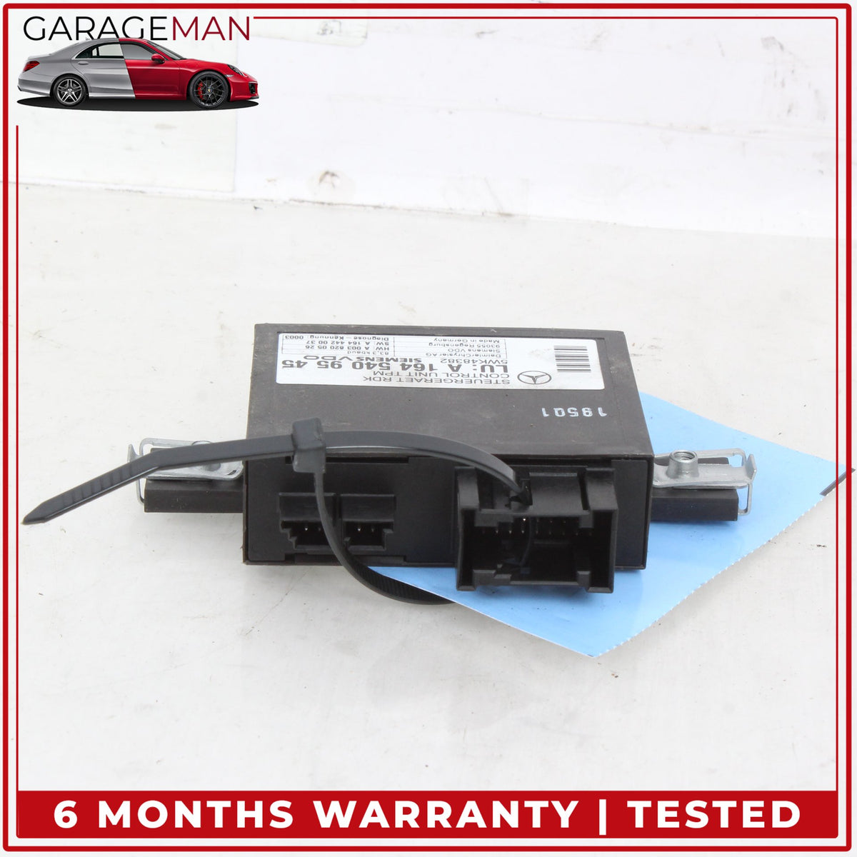 2006-2013 Mercedes R230 SL500 TPMS Tire Pressure Control Module 1645404701 OEM