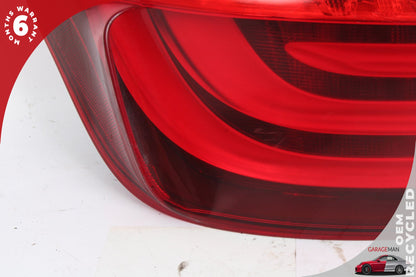 2011-2013 BMW F10 550i Rear Left Outer Taillight Tail Light Lamp 17346201 OEM