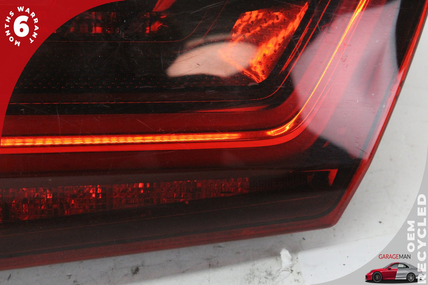 2016-2018 Audi A6 S6 Rear Left Side Inner Tail Light Lamp LED 4G5945093B OEM