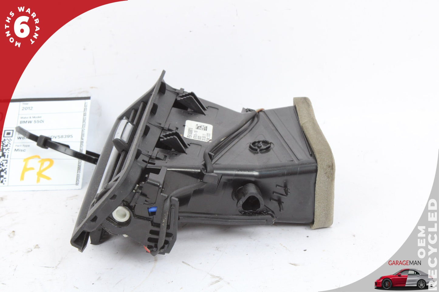 2011-2013 BMW F10 550i 535i Front Right Dash AC A/C Air Vent 64229166884 OEM