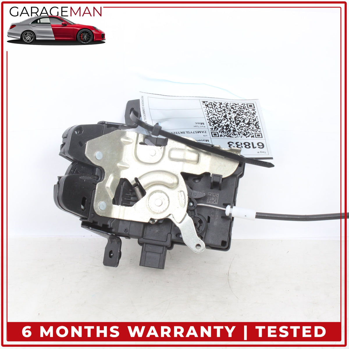 2014-2022 Maserati Ghibli M157 Trunk Lock Latch Actuator Emergency Handle OEM