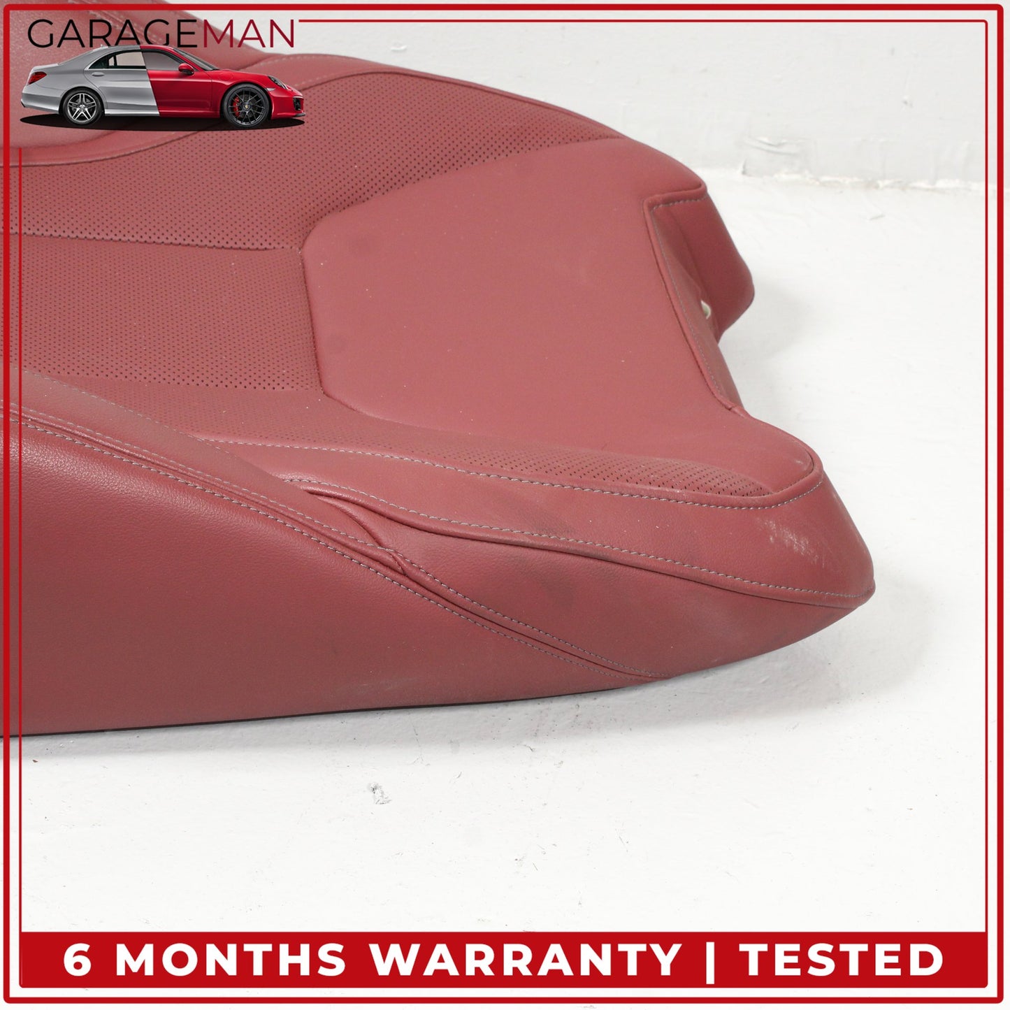 2019-2025 BMW 330i M340i Front Left Driver Side Top Upper Seat Cushion Red OEM