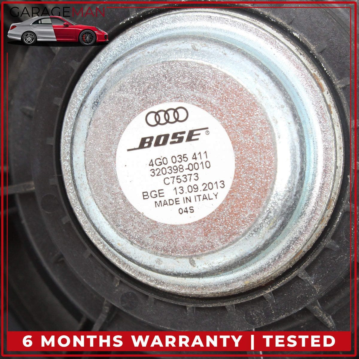 2012-2018 Audi A6 A7 Rear Left and Right Side Door Audio Speaker 4G0035411 OEM