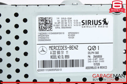 2015-2020 Mercedes-Benz C300 W205 Sirius Satellite Radio Receiver 2229005111