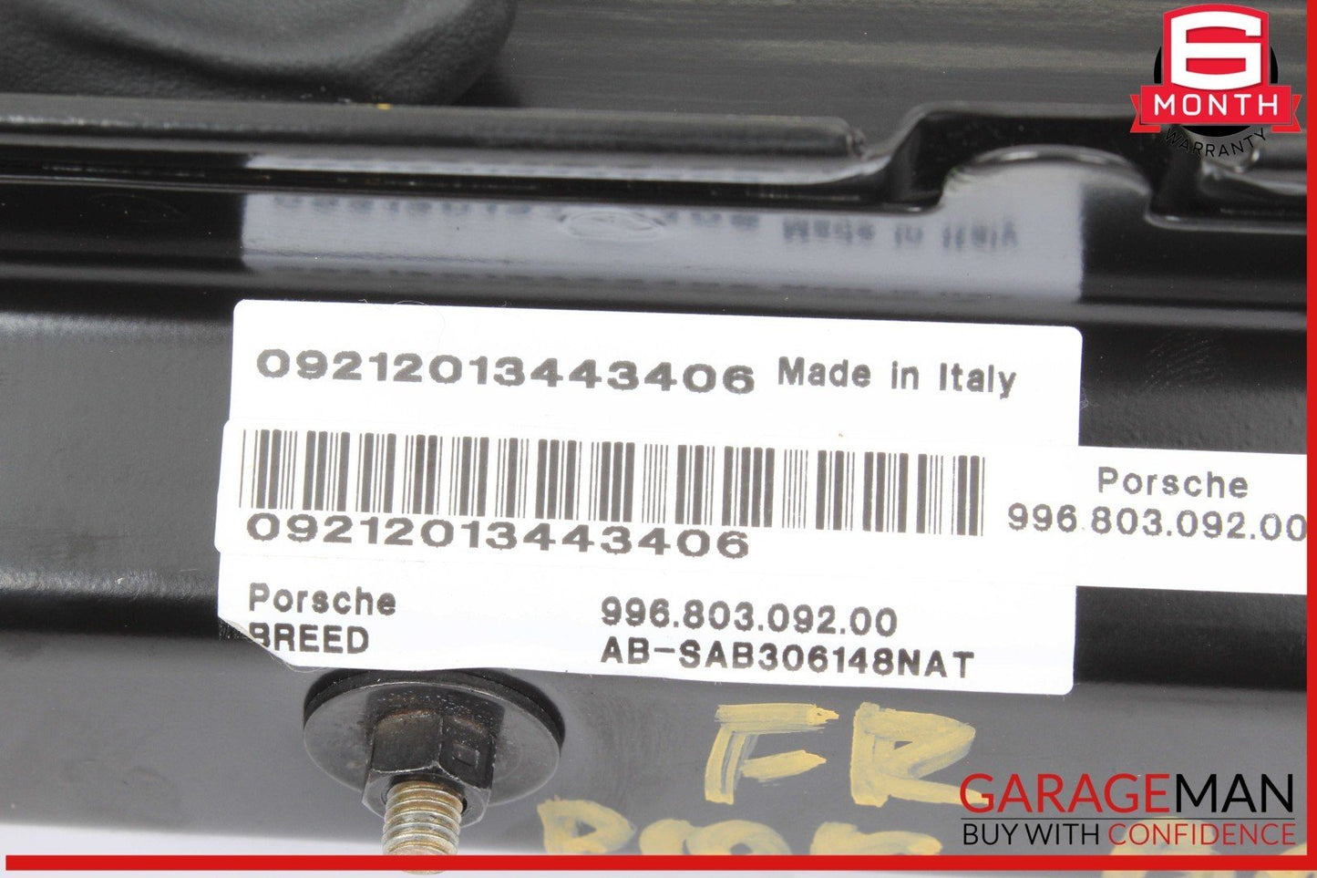 97-04 Porsche Boxster S 986 Front Right Passenger Side Door Airbag Air Bag OEM