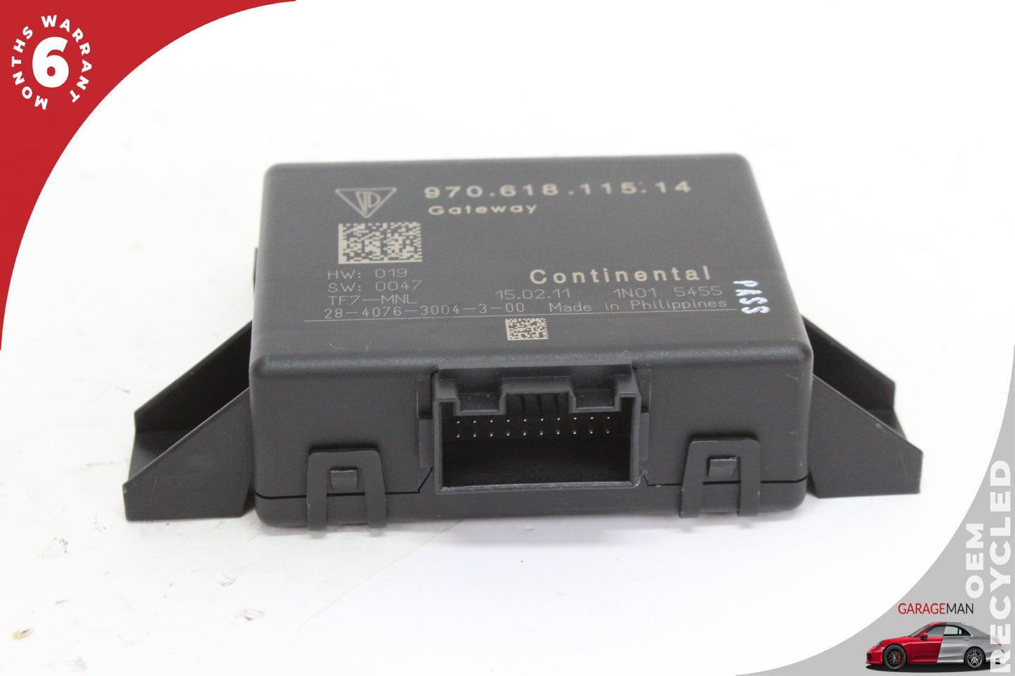 2010-2016 Porsche Panamera 970 Central Gateway Control Module Unit 97061811514