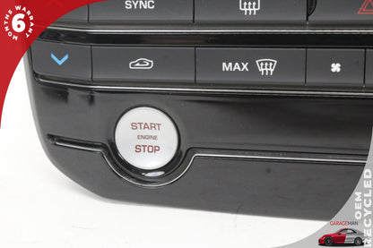 2016-2020 Jaguar XF X260 AC Temperature Climate Control Panel GX6318C858RD OEM