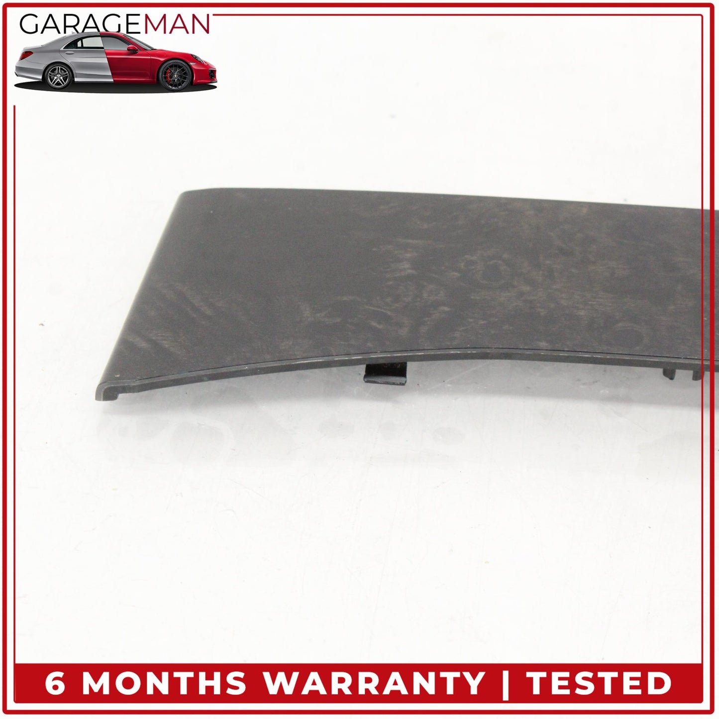 2014-2017 Mercedes W222 S550e S600 Front Trim Strip Cover Wood 2226890100 OEM