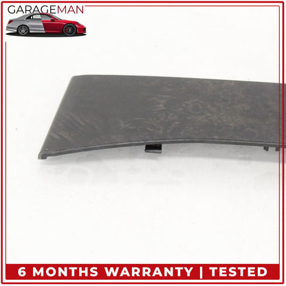 2014-2017 Mercedes W222 S550e S600 Front Trim Strip Cover Wood 2226890100 OEM