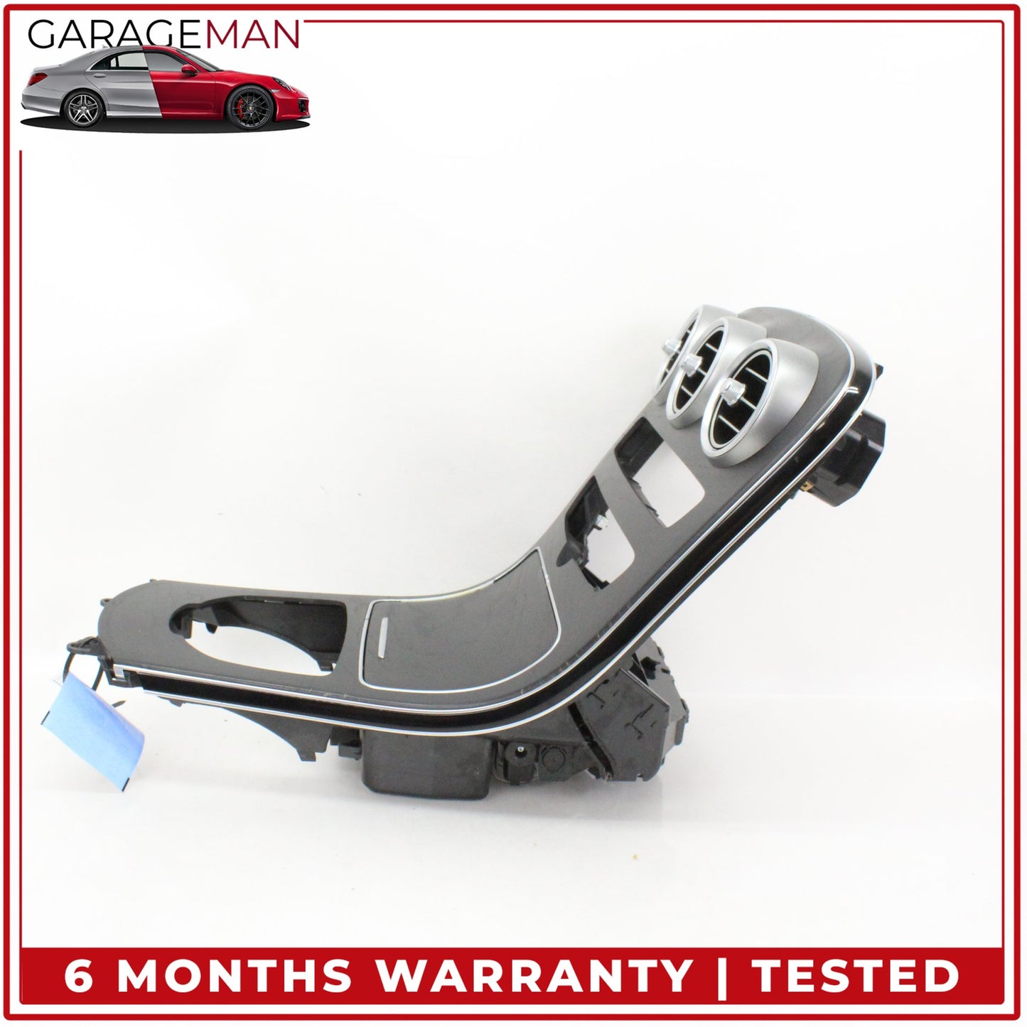 2015-2018 Mercedes W205 C300 Center Console Ashtray Compartment w/ Air Vent OEM