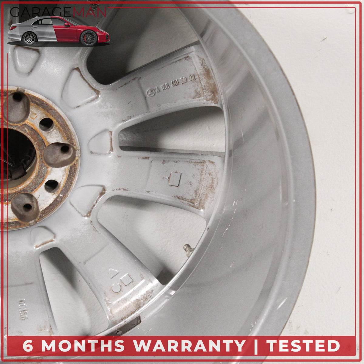 2013-2016 Mercedes X166 GL450 GL350 Front or Rear Wheel Rim 8.5JX20H2 ET62 OEM