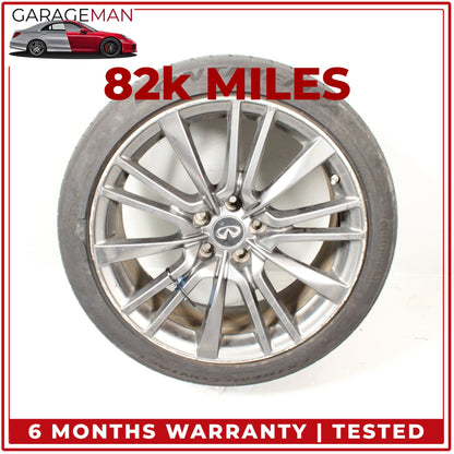 2014-2024 Infiniti Q50 V37 Front or Rear Wheel Rim w/ Tire 9Jx19 D0C004HK9C OEM